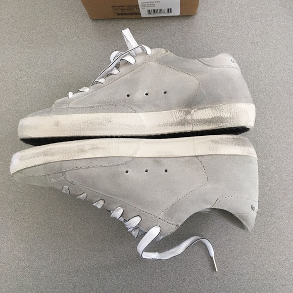 Golden Goose Superstar in Ice Suede sz 37 NIB - Picture 5 of 8